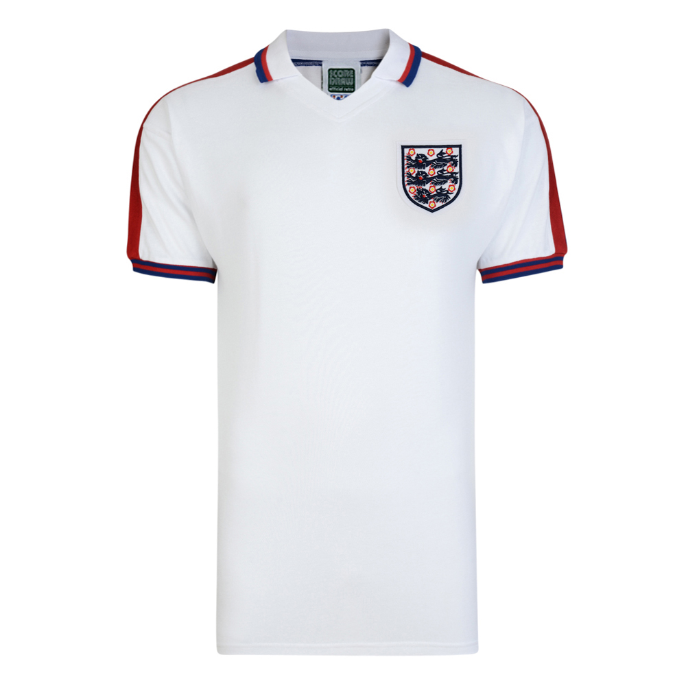 England 1976 shirt | England FC Retro Jersey | Score Draw
