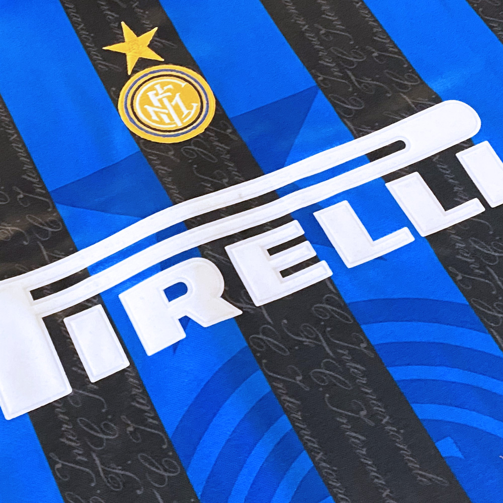 Score Draw Inter Milan Mens SS Home Shirt 1998/99