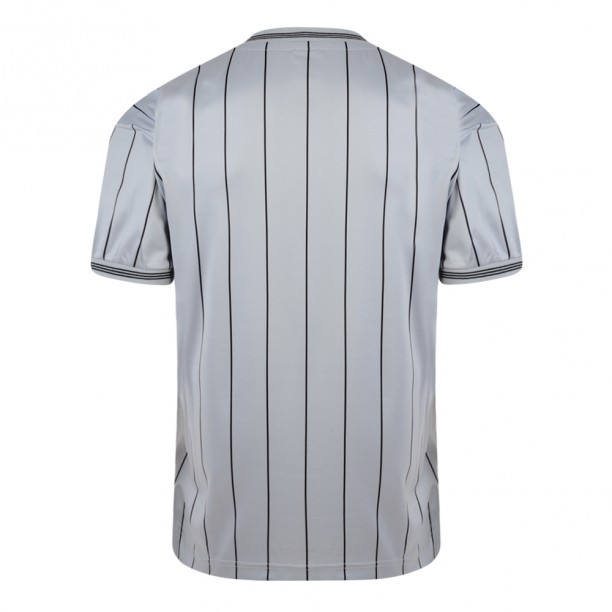 Newcastle United 1984 Away Retro Football Shirt  back
