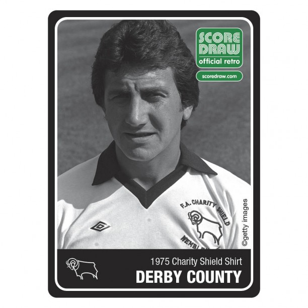 Derby County 1975 Charity Shield shirt