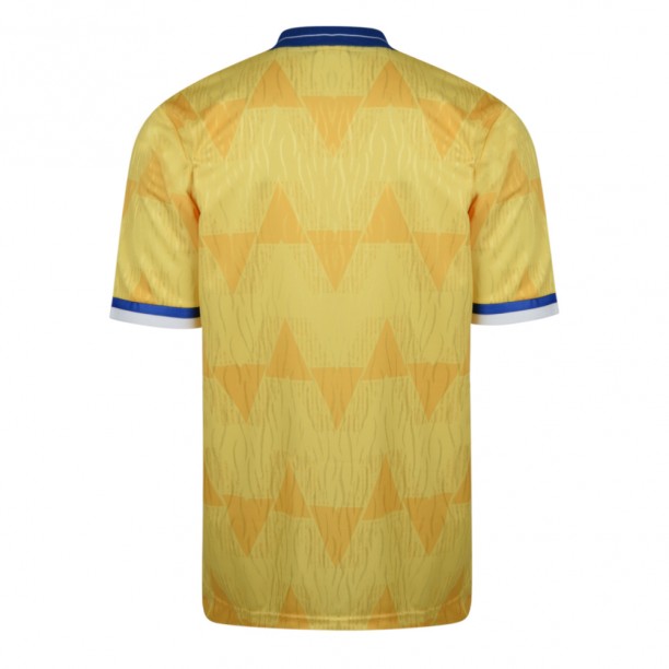 Leeds United 1992 Away Retro Football Shirt  back