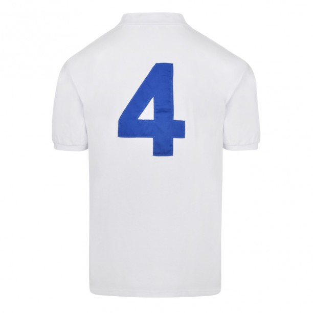 Leeds United 1974 No4 Admiral shirt back