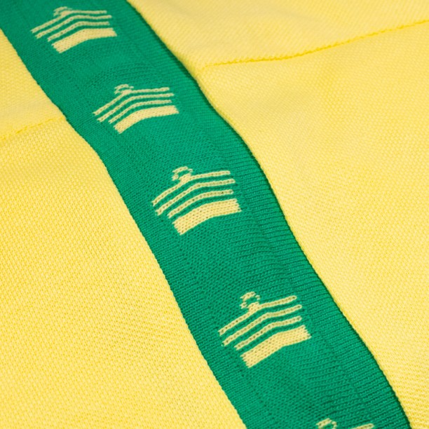 Close up of Norwich City 1978 shirt