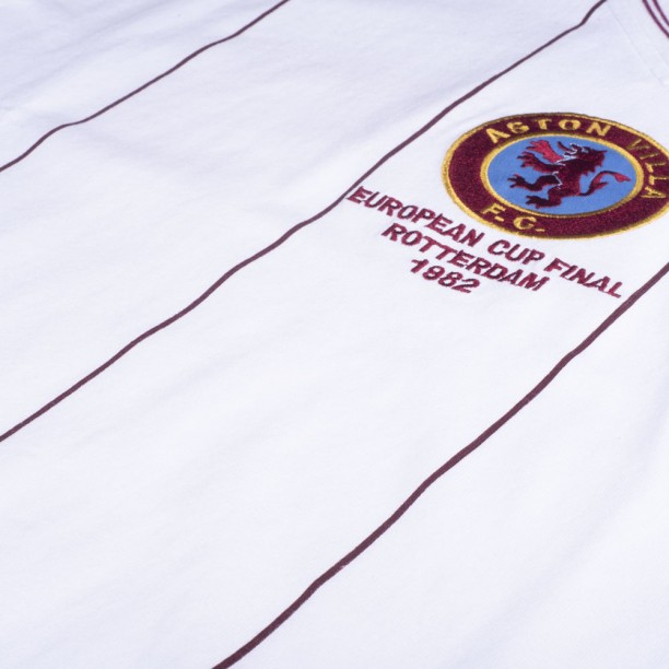 Aston Villa 1982 Euro Final Retro Football Shirt  FABRIC