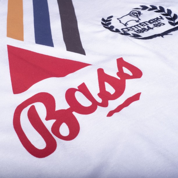 Derby County 1984 Centenary Retro Shirt sponsor