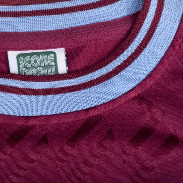  West Ham United 1994 No6 Retro Football Shirt collar