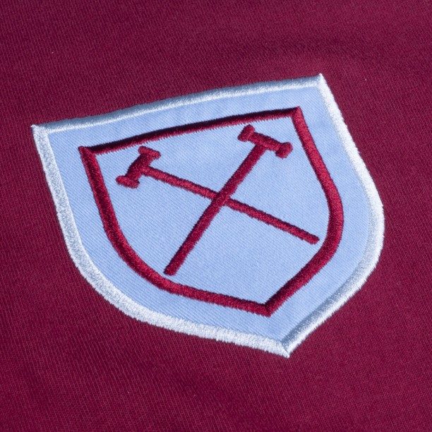 West Ham United 1958 No6 Retro Football Shirt badge