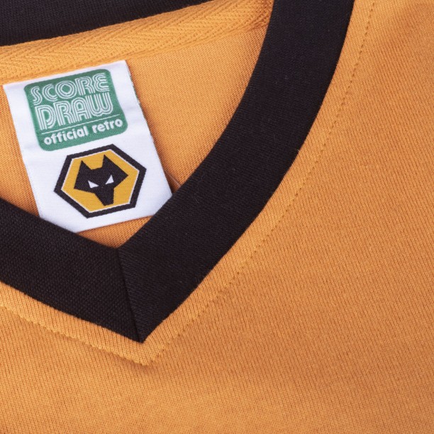 Wolverhampton Wanderers 1960 FA Cup Final shirt  collar