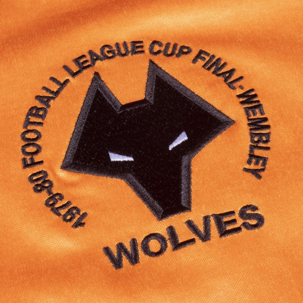 Wolves 1980 League Cup Final shirt badge