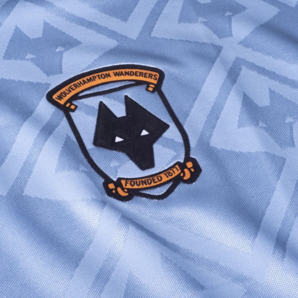 Wolverhampton Wanderers 1992 Away Bukta shirt badge