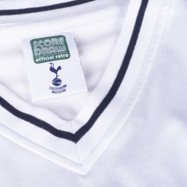 Tottenham Hotspur 1981 FA Cup Final Retro Shirt collar