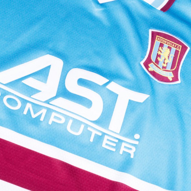 Aston Villa 1998 Away Retro Football Shirt sponsor