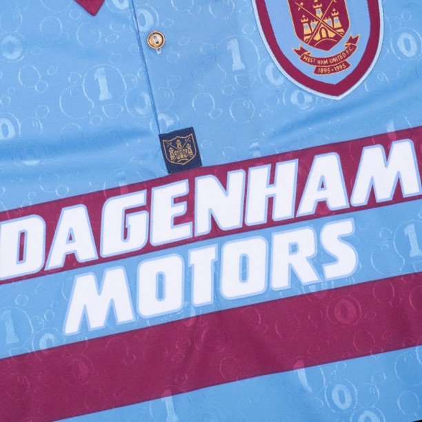 West Ham United 1995 Away shirt sponsor