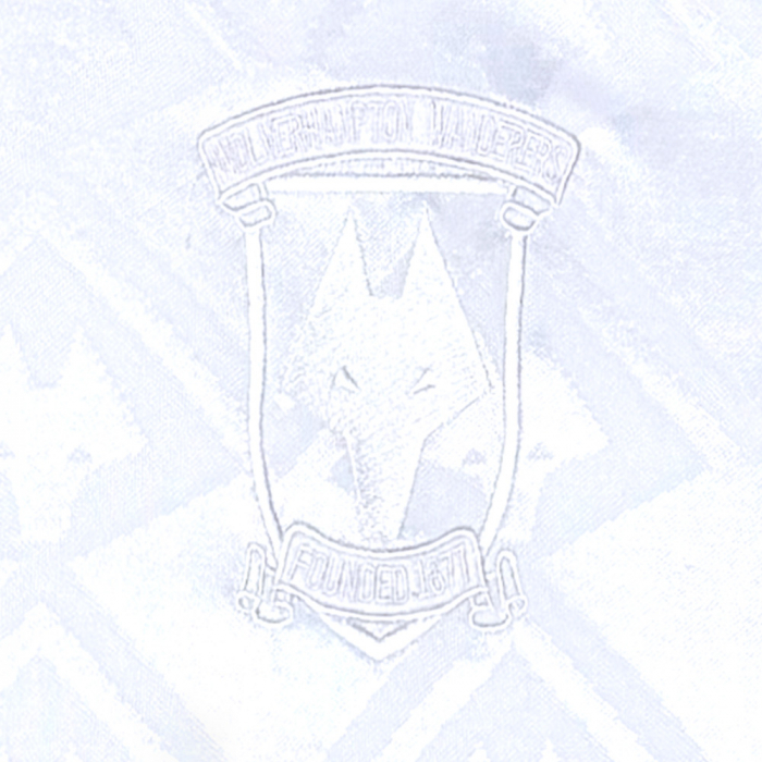 Wolverhampton Wanderers 1992 Blank out Bukta shirt