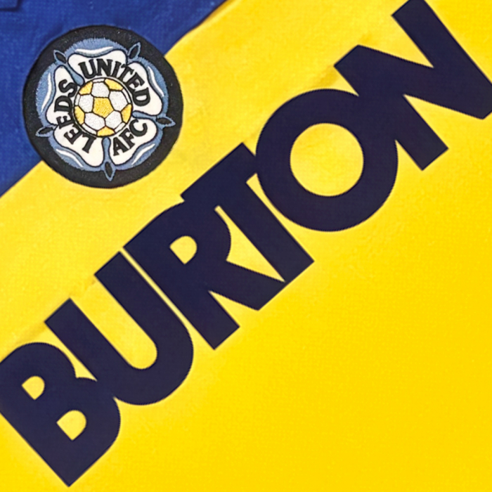 Leeds United 1986 Away Retro Football Shirt