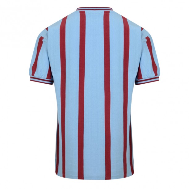 Aston Villa 1957 FA Cup Final Retro Football Shirt BACK