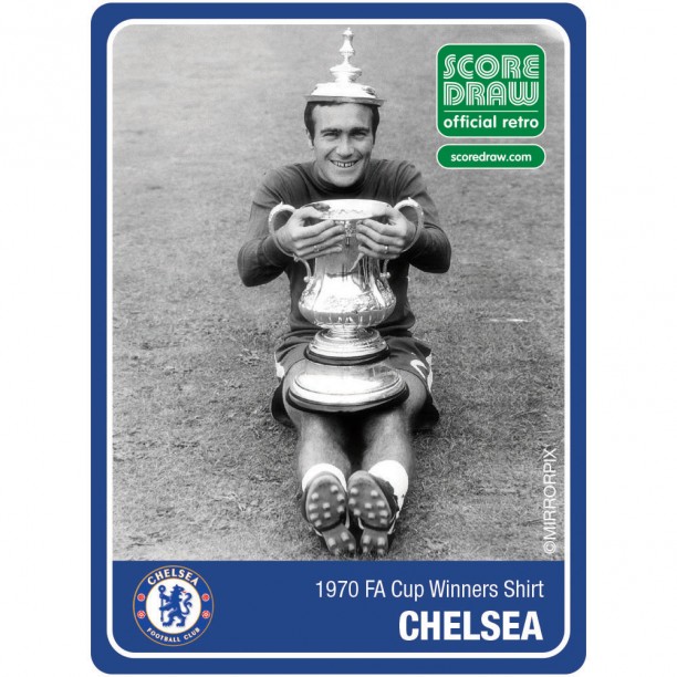 Chelsea 1970 FA Cup Winners Retro Football Shirt