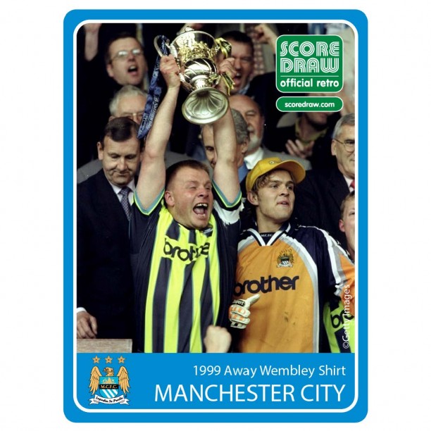 Manchester City 1999 Away shirt image