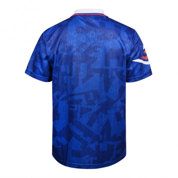 Chelsea 1992 Retro Football Shirt  back