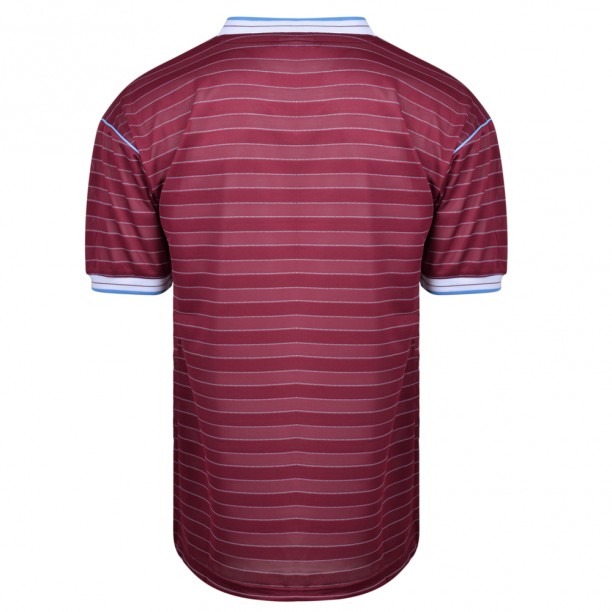 West Ham United 1986 Retro Football Shirt back