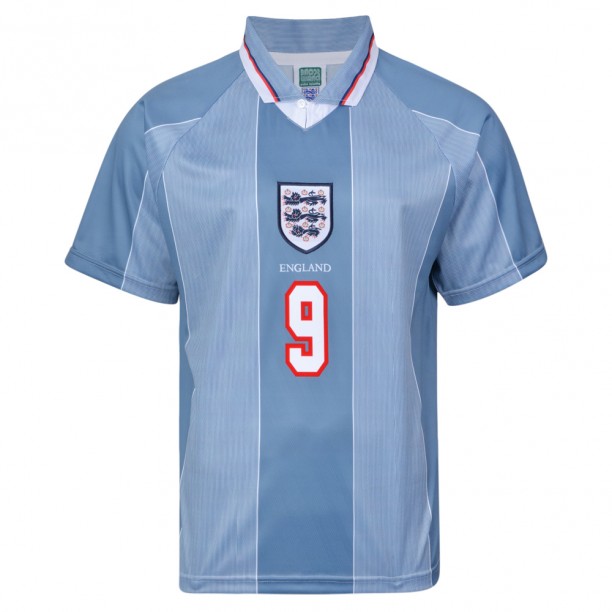 England 1996 European championship Shearer shirt