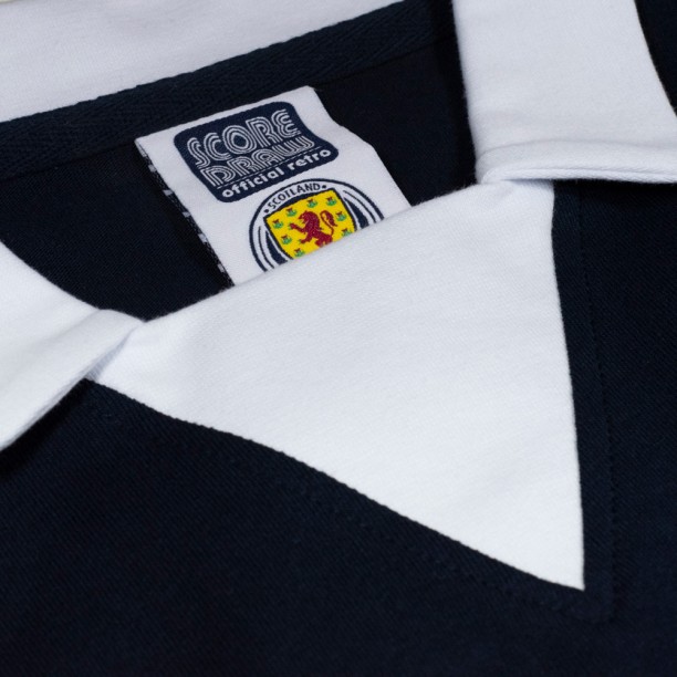 Close up of Scotland 1978 shirt