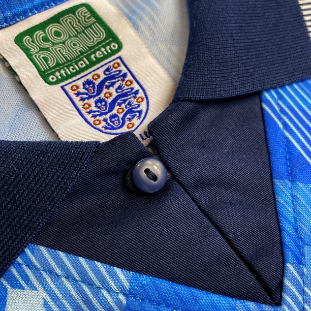 England 1990 third collar