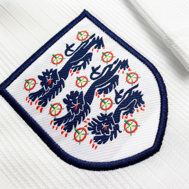 England 1996 Shearer shirt