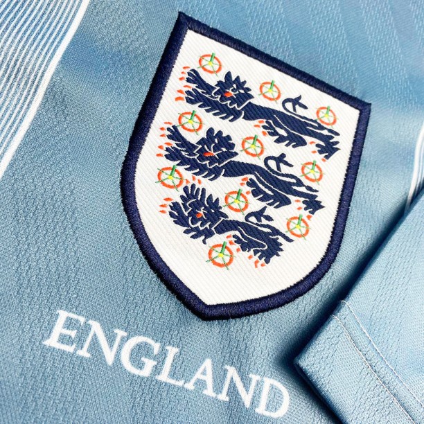 England 1996 European championship Shearer shirt