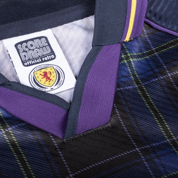Scotland 1996 shirt collar