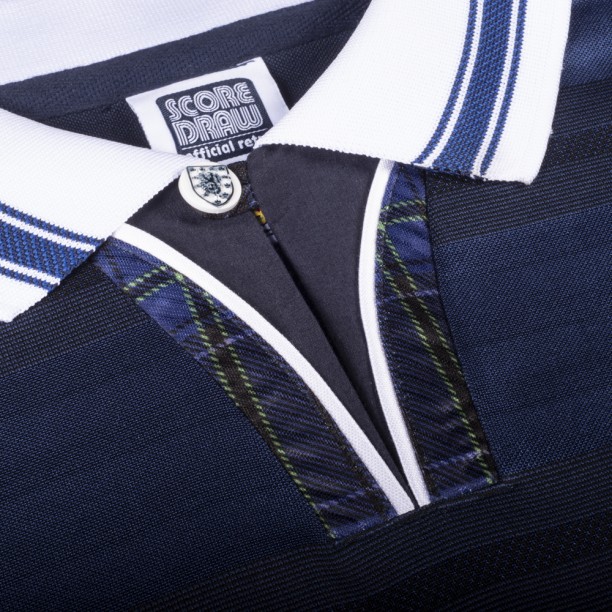 Scotland 1998 shirt collar