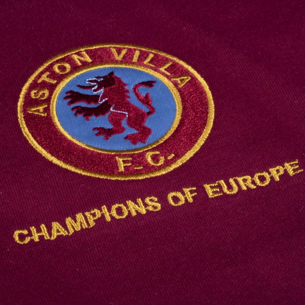 Aston Villa 1982 Champions of Europe Retro badge