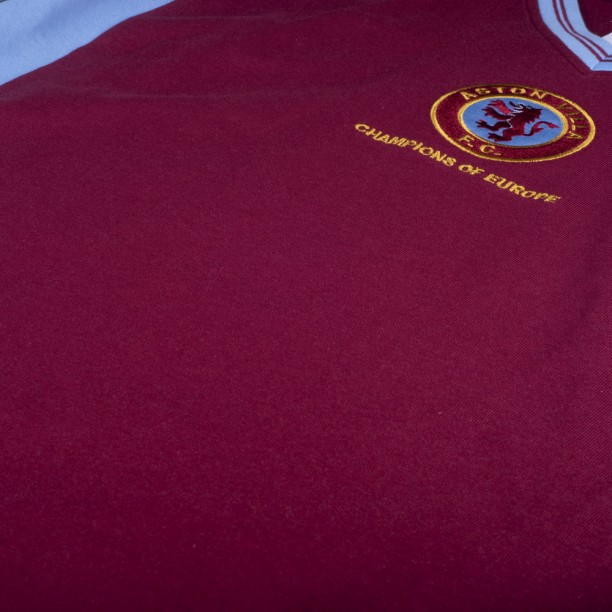 Aston Villa 1982 Champions of Europe Retro Shirt FABRIC