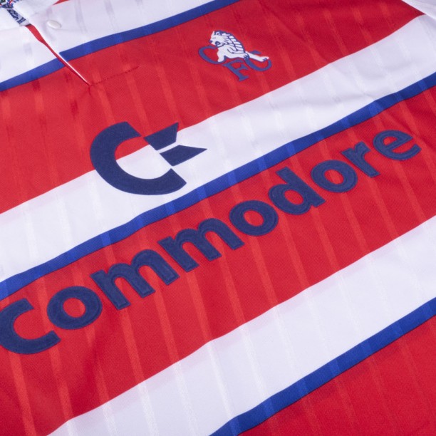  Chelsea 1988 Away Retro Football Shirt sponsor