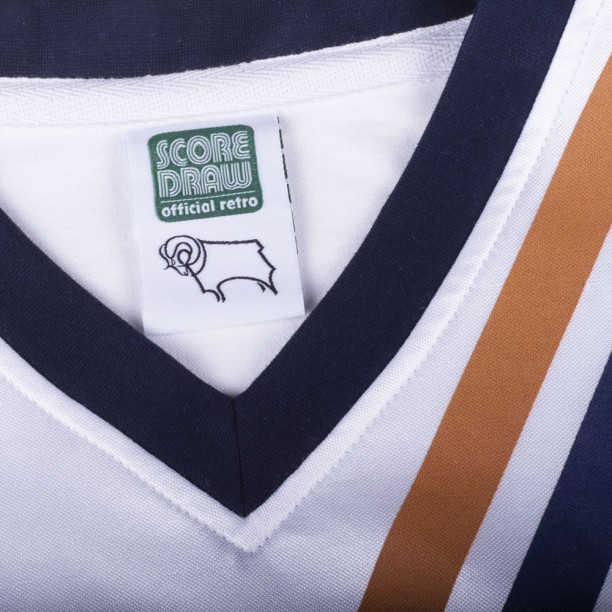 Derby County 1984 Centenary Retro Shirt collar