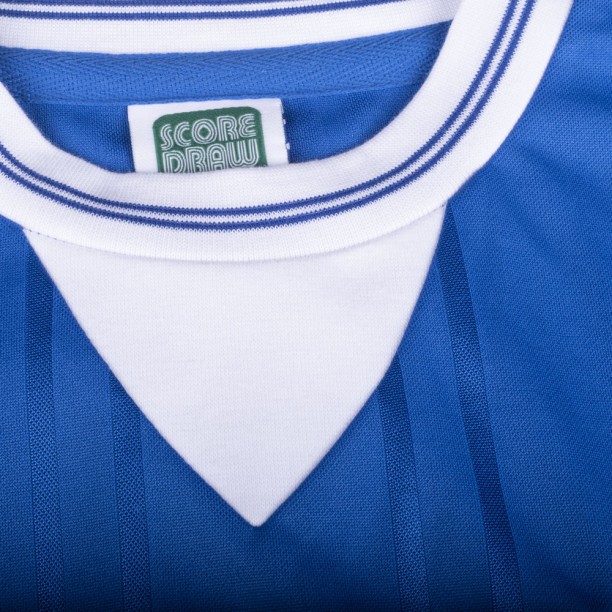  Everton 1985 ECWC Final Retro Football Shirt collar