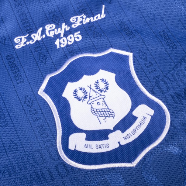 Everton 1995 Home FA Cup Retro Shirt  badge