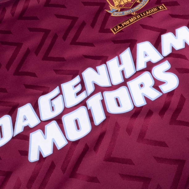  West Ham United 1994 No6 Retro Football Shirt sponsor