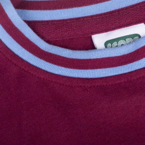 West Ham United 1966 No6 Retro Football Shirt  collar