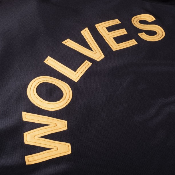Wolves 1974 League Cup Final Track Jacket embrodery