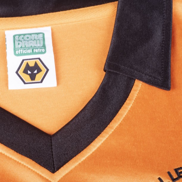 Wolves 1980 League Cup Final shirt collar