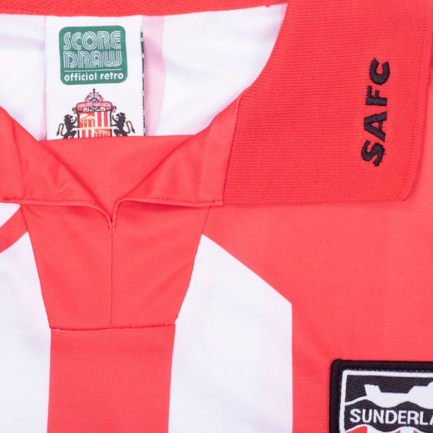 Sunderland 1994 shirt badge collar