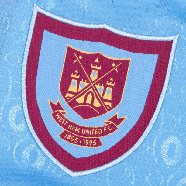 West Ham United 1995 Away shirt badge