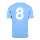 Manchester City 1970 No8 Retro Football Shirt back