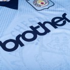 Manchester City 1996 No7 Kinkladze Football Shirt  sponsor