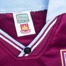 West Ham United 2000 Retro Football Shirt collar