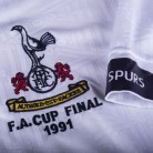 Tottenham Hotspur 1991 FA Cup Final Retro Shirt  badge sleeve