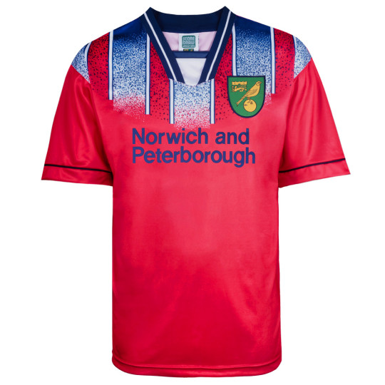 Norwich 1994 Home Shirt Personalised Retro Football 45cm