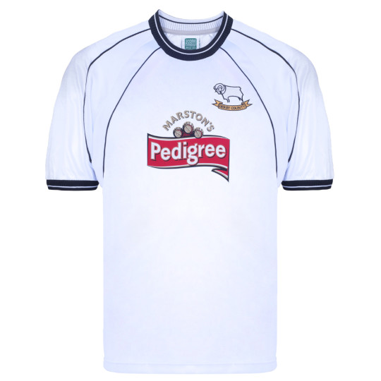 Maillot Vintage Derby County - Rétro, Occasion, Pas Match Worn