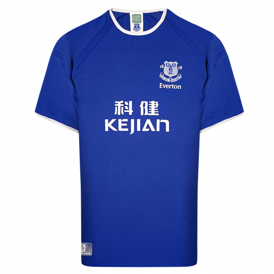 Écharpe Vintage Everton FC Des Années 1980 - Angleterre, Longueur 109 Cm